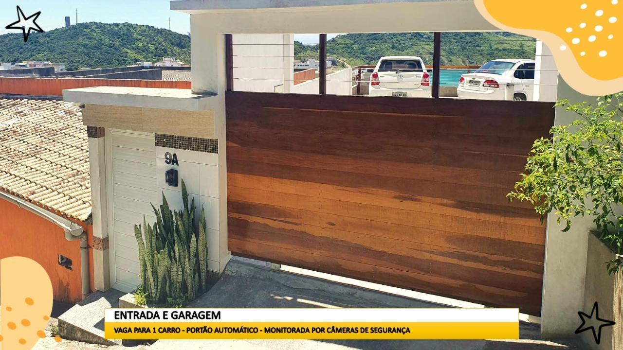 Casa Na Prainha Com Ar-Condicionado E Garagem Apartment Arraial do Cabo Ngoại thất bức ảnh